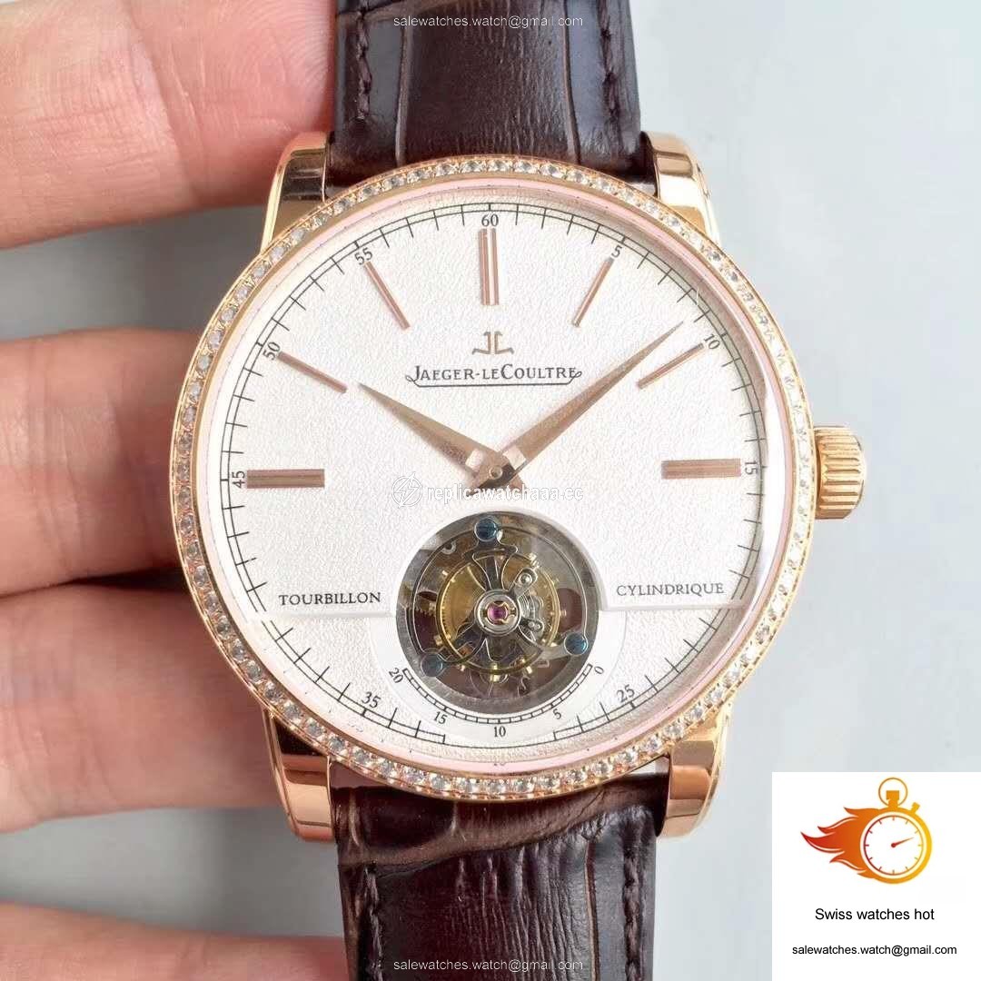 Jaeger-LeCoultre Master Ultra Thin Q1322410 Tourbillon Beige Dial 1 Jaeger-LeCoultre Master Ultra Thin Q1322410 Tourbillon Beige Dial 1
