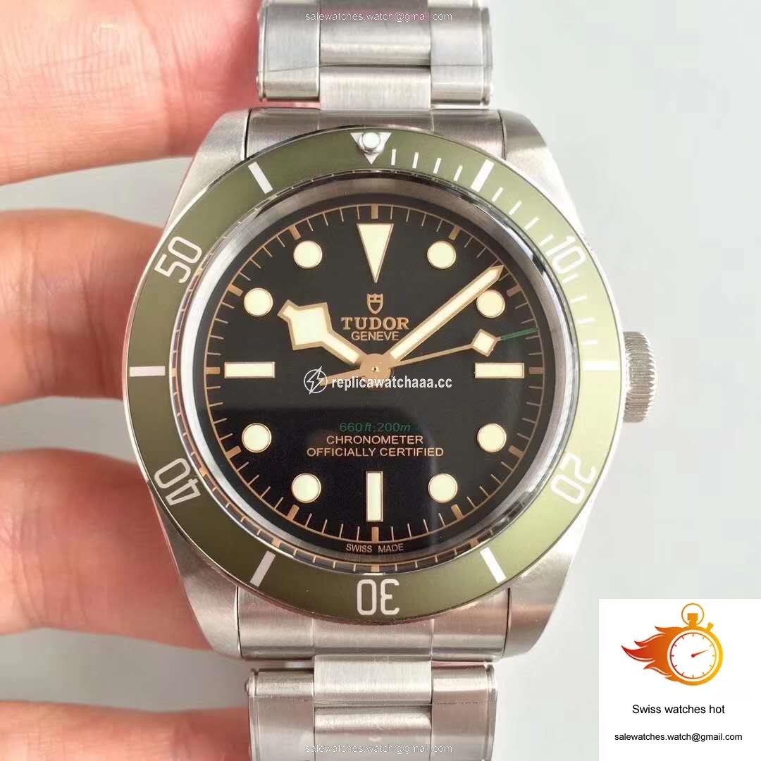 Tudor Heritage Black Bay Green Harrods Special Edition 79230G ZF Factory Black Dial 1 Tudor Heritage Black Bay Green Harrods Special Edition 79230G ZF Factory Black Dial 1