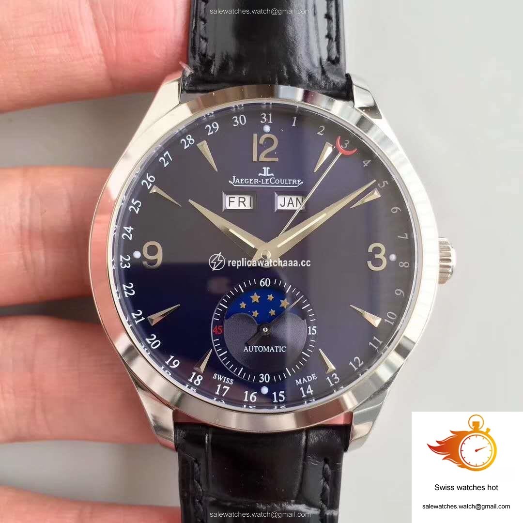 Jaeger-LeCoultre Master Calendar 1558420 KM Factory Blue Dial 1 Jaeger-LeCoultre Master Calendar 1558420 KM Factory Blue Dial 1