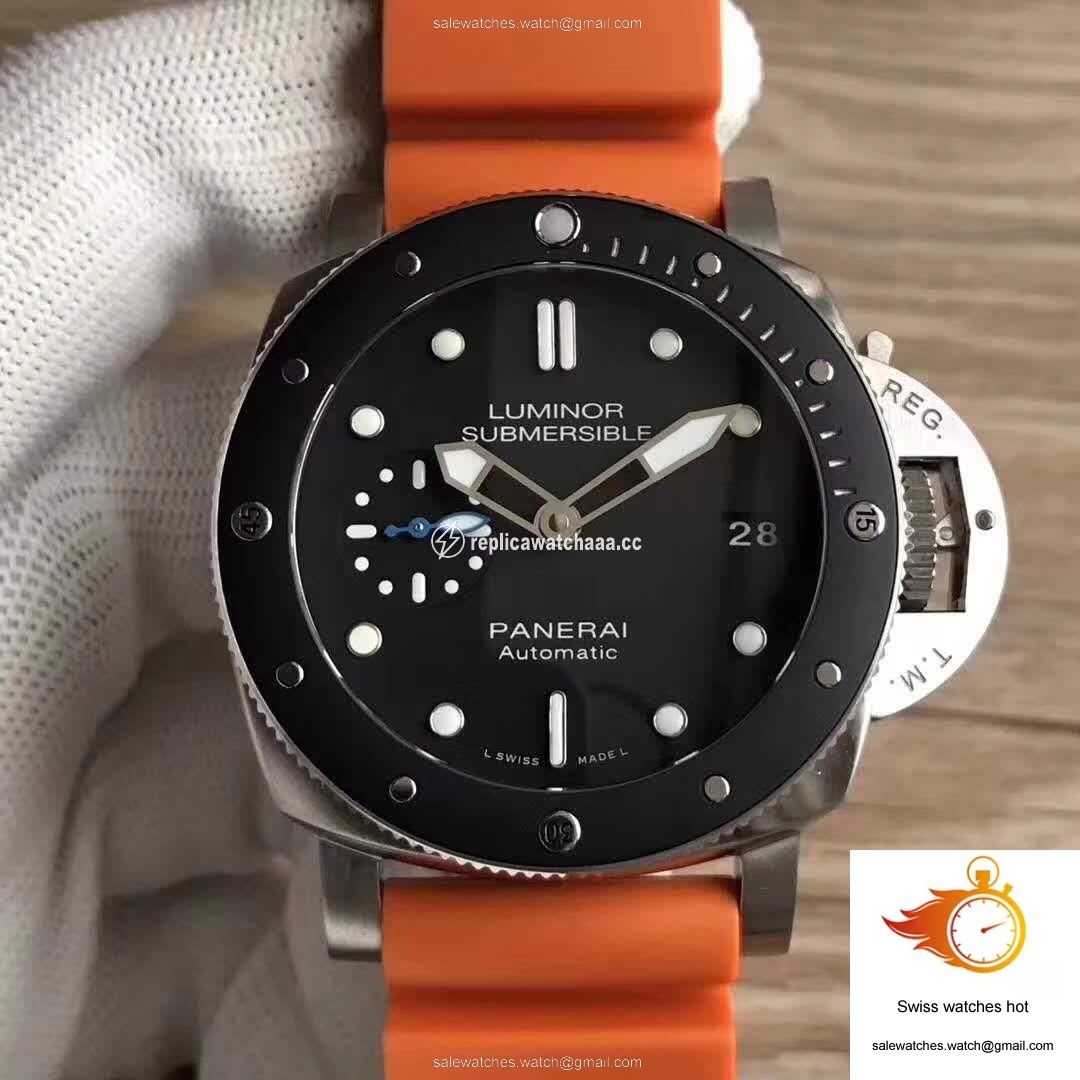 Panerai Luminor Submersible PAM1389 VS Factory Black Dial 1 Panerai Luminor Submersible PAM1389 VS Factory Black Dial 1