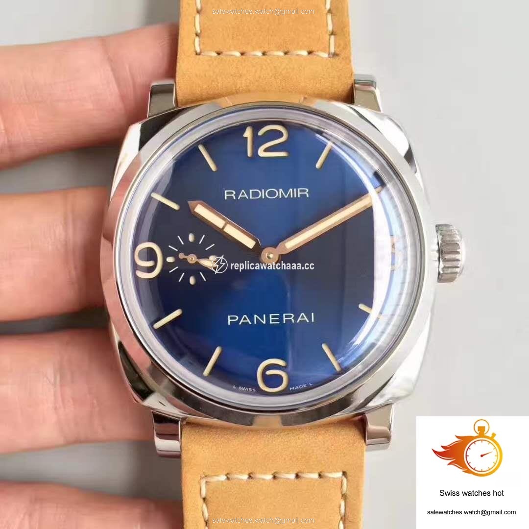 Panerai Radiomir 1940 PAM690 ZF Factory Blue Dial 1 Panerai Radiomir 1940 PAM690 ZF Factory Blue Dial 1