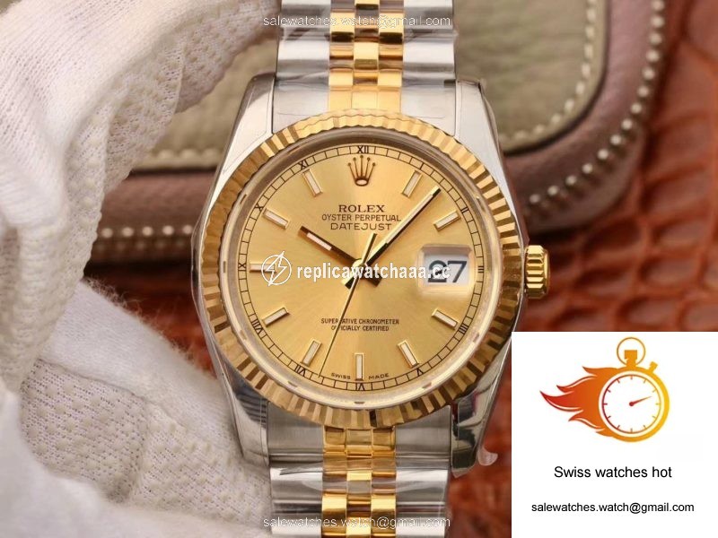 Rolex Datejust 36MM 116233 AR Factory V2 Champagne Dial 1 Rolex Datejust 36MM 116233 AR Factory V2 Champagne Dial 1