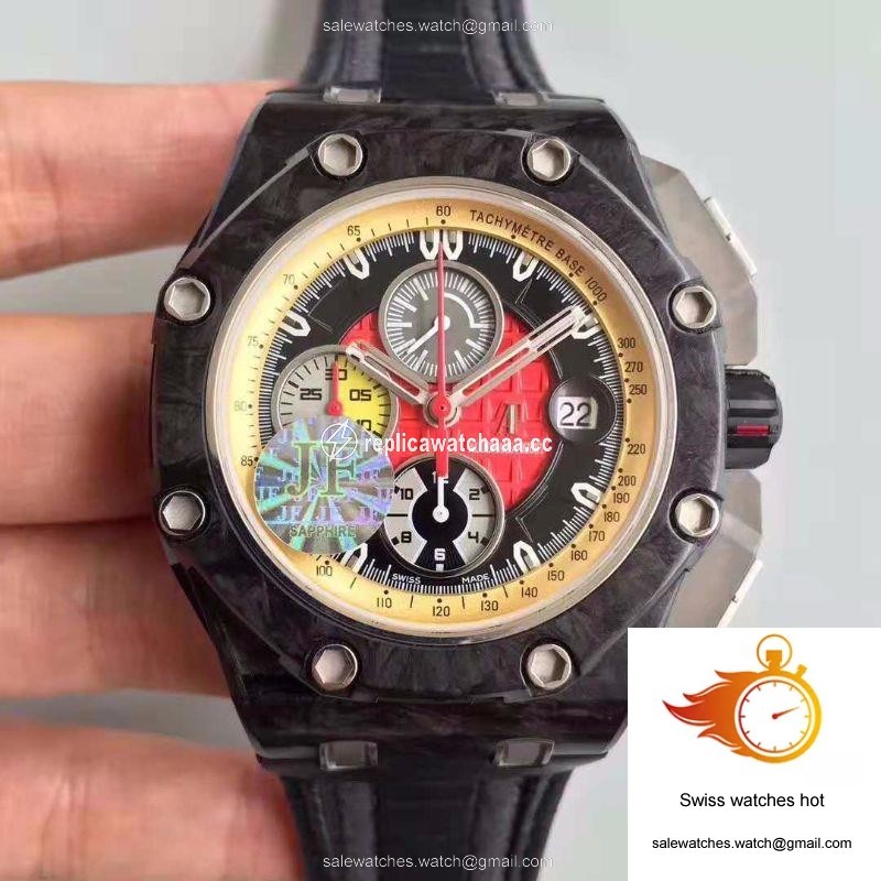 Audemars Piguet Royal Oak Offshore Grand Prix 26290IO.OO.A001VE.01 JF Factory V3 Red Dial 1 Audemars Piguet Royal Oak Offshore Grand Prix 26290IO.OO.A001VE.01 JF Factory V3 Red Dial 1