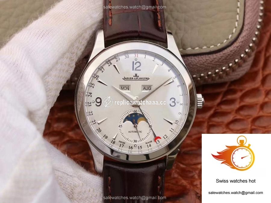 Jaeger-LeCoultre Master Calendar 1558420 OM Factory Silver Dial 1 Jaeger-LeCoultre Master Calendar 1558420 OM Factory Silver Dial 1