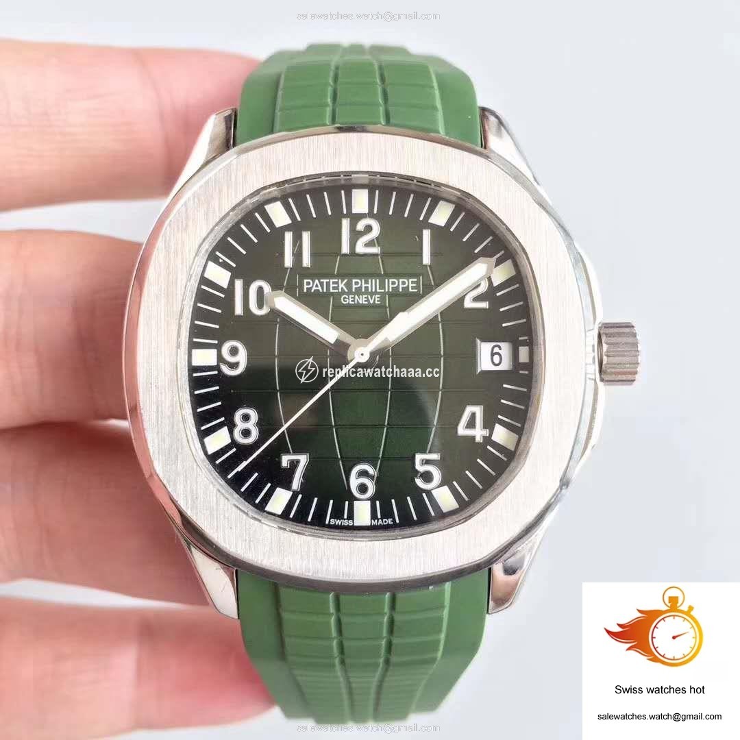 Patek Philippe Aquanaut Jumbo 5167A PF Factory Green Dial 1 Patek Philippe Aquanaut Jumbo 5167A PF Factory Green Dial 1