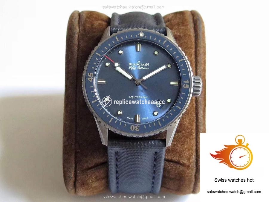 Blancpain Fifty Fathoms Bathyscaphe 5000-0240-O52A ZF Factory Blue Dial 1 Blancpain Fifty Fathoms Bathyscaphe 5000-0240-O52A ZF Factory Blue Dial 1