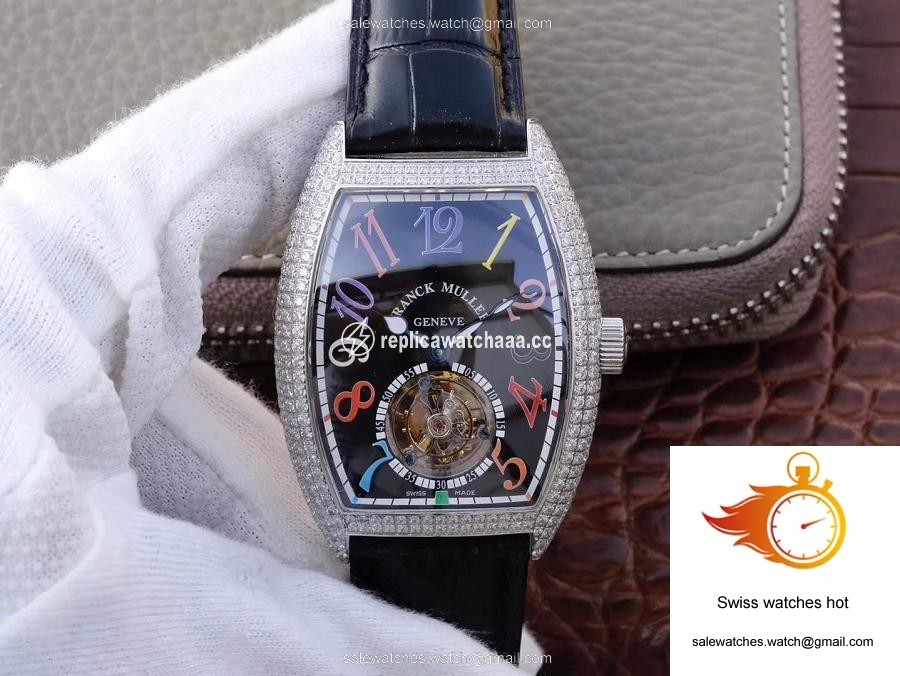 Franck Muller Crazy Color Dreams Tourbillon 8880 Black Dial 1 Franck Muller Crazy Color Dreams Tourbillon 8880 Black Dial 1