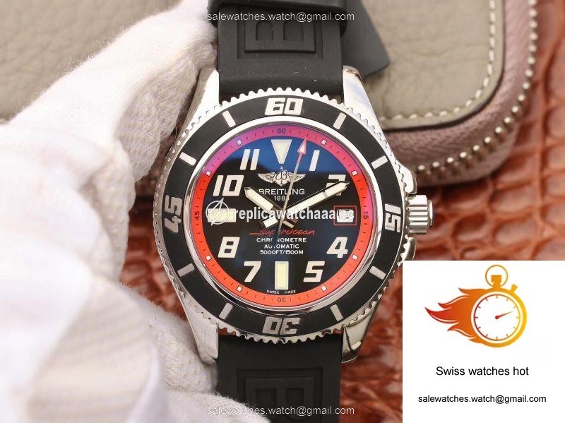 Breitling Superocean 42 Abyss Red A1736402/BA31BKRD ZF Factory Black Dial 1 Breitling Superocean 42 Abyss Red A1736402/BA31BKRD ZF Factory Black Dial 1