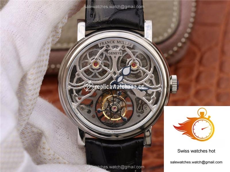 Franck Muller Giga Tourbillon 7048 T G SQT BR Silver Skeleton Dial 1 Franck Muller Giga Tourbillon 7048 T G SQT BR Silver Skeleton Dial 1