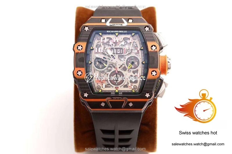 Richard Mille RM011-03 McLaren Automatic Flyback Chronograph KV Factory Skeleton Dial 1 Richard Mille RM011-03 McLaren Automatic Flyback Chronograph KV Factory Skeleton Dial 1