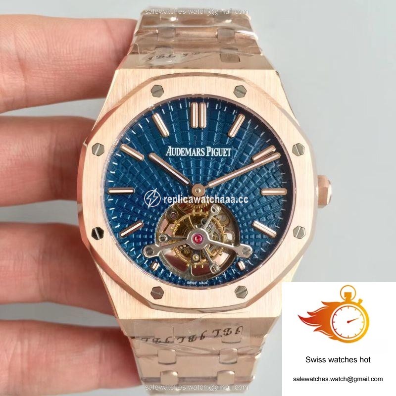 Audemars Piguet Royal Oak Tourbillon Extra Thin 26522 R8 Factory Blue Dial 1 Audemars Piguet Royal Oak Tourbillon Extra Thin 26522 R8 Factory Blue Dial 1