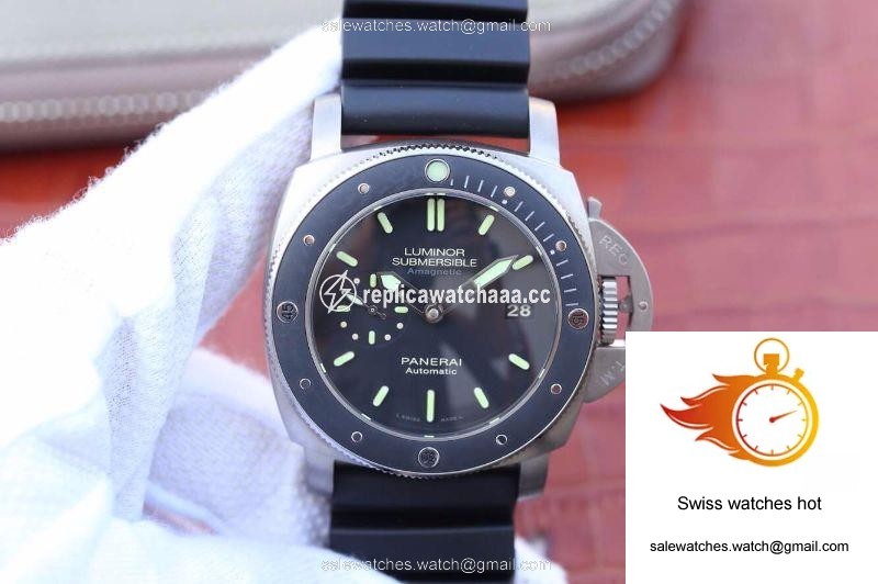 Panerai Luminor Submersible 1950 Amagnetic 3 Days PAM389 VS Factory V2 Black Dial 1 Panerai Luminor Submersible 1950 Amagnetic 3 Days PAM389 VS Factory V2 Black Dial 1