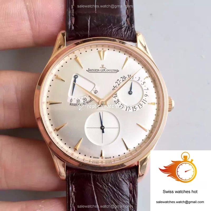 Jaeger-LeCoultre Master Ultra Thin Reserve De Marche 1372520 ZF Factory Silver Dial 1 Jaeger-LeCoultre Master Ultra Thin Reserve De Marche 1372520 ZF Factory Silver Dial 1
