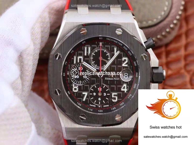 Audemars Piguet Royal Oak Offshore Chronograph Edition Dark Knight 26470 JF Factory V2 Black Dial 1 Audemars Piguet Royal Oak Offshore Chronograph Edition Dark Knight 26470 JF Factory V2 Black Dial 1