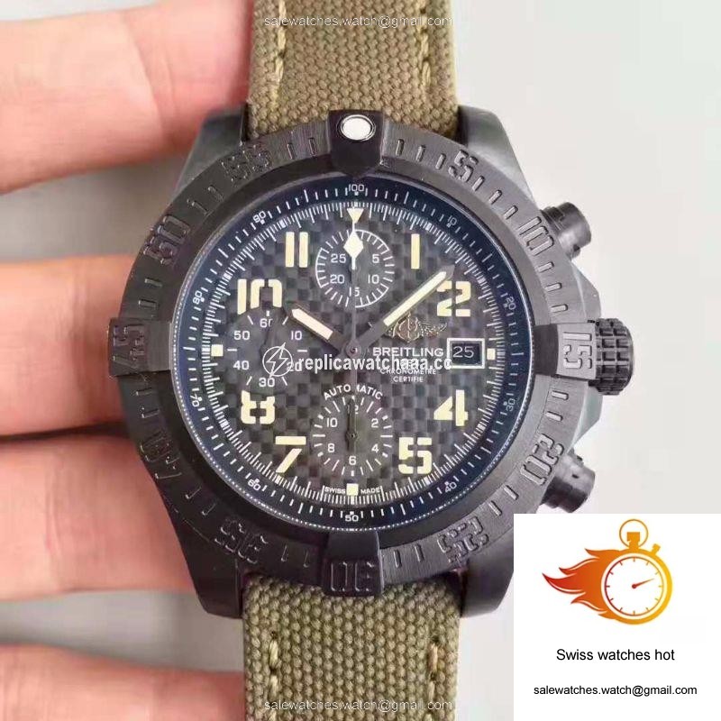 Breitling Avenger II USA Military Limited Edition M133715N GF Factory Fiber Dial 1 Breitling Avenger II USA Military Limited Edition M133715N GF Factory Fiber Dial 1