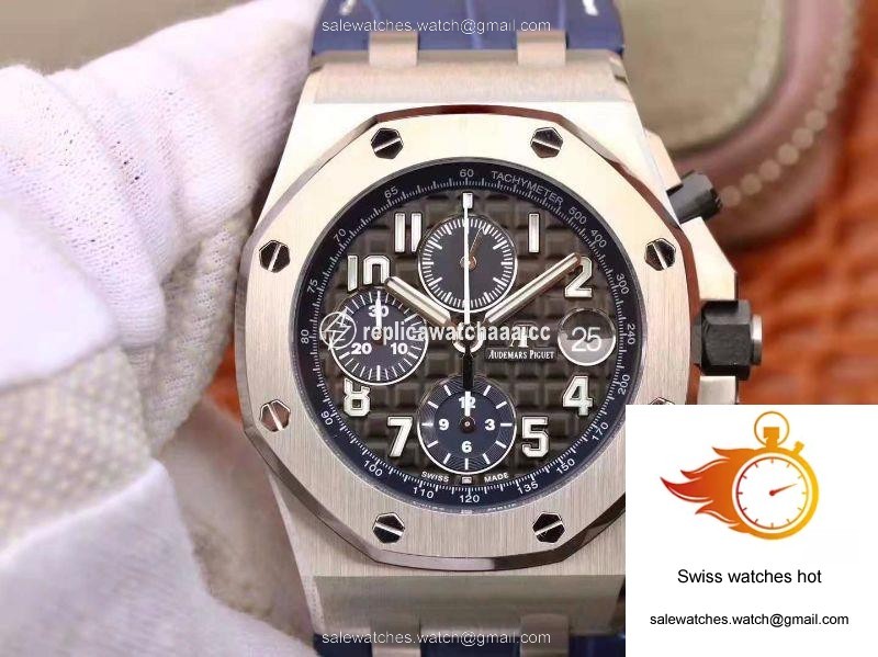 Audemars Piguet Royal Oak Offshore Chronograph 2018 SIHH 26470 JF Factory V2 Black Textured Dial 1 Audemars Piguet Royal Oak Offshore Chronograph 2018 SIHH 26470 JF Factory V2 Black Textured Dial 1