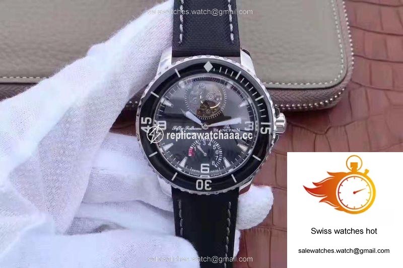 Blancpain Fifty Fathoms Tourbillon 8 Days 5025-1530-52A Black Dial 1 Blancpain Fifty Fathoms Tourbillon 8 Days 5025-1530-52A Black Dial 1