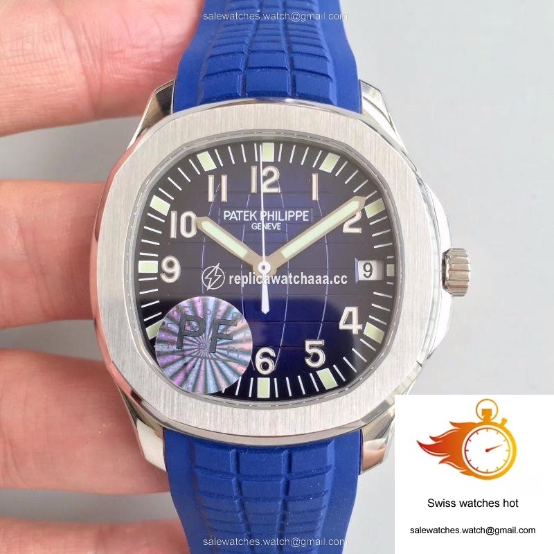 Patek Philippe Aquanaut 5168G-001 PF Factory Black-blue Dial 1 Patek Philippe Aquanaut 5168G-001 PF Factory Black-blue Dial 1