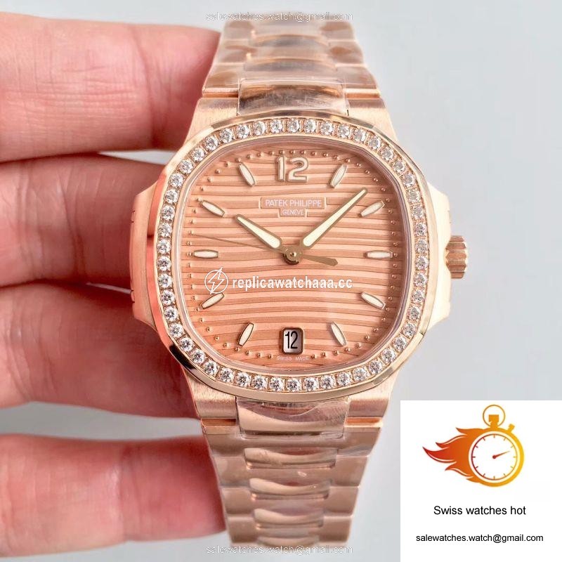Patek Philippe Ladies Nautilus 7118/1200R PF Factory Rose Gold Dial 1 Patek Philippe Ladies Nautilus 7118/1200R PF Factory Rose Gold Dial 1
