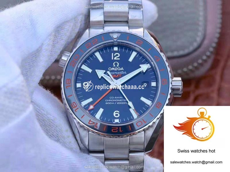 Omega Seamaster Planet Ocean 232.30.44.22.03.001 VS Factory Blue Dial 1 Omega Seamaster Planet Ocean 232.30.44.22.03.001 VS Factory Blue Dial 1