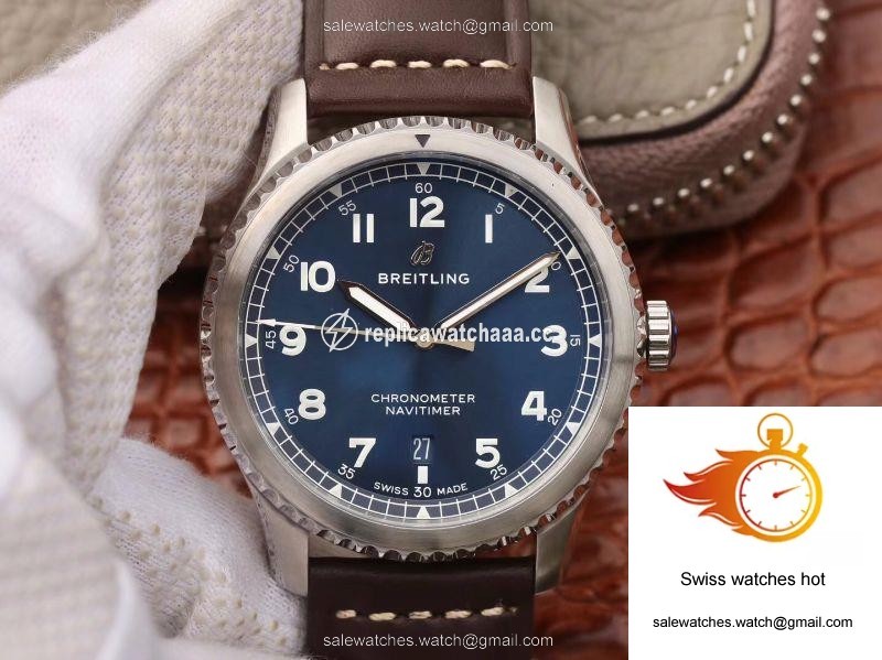 Breitling Navitimer 08 A17314101C1X1 ZF Factory Blue Dial 1 Breitling Navitimer 08 A17314101C1X1 ZF Factory Blue Dial 1