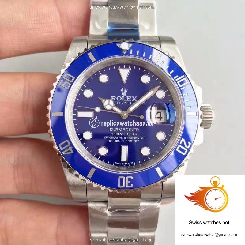 Rolex Submariner Date 116619LB 40MM Noob Factory Blue Dial 1 Rolex Submariner Date 116619LB 40MM Noob Factory Blue Dial 1