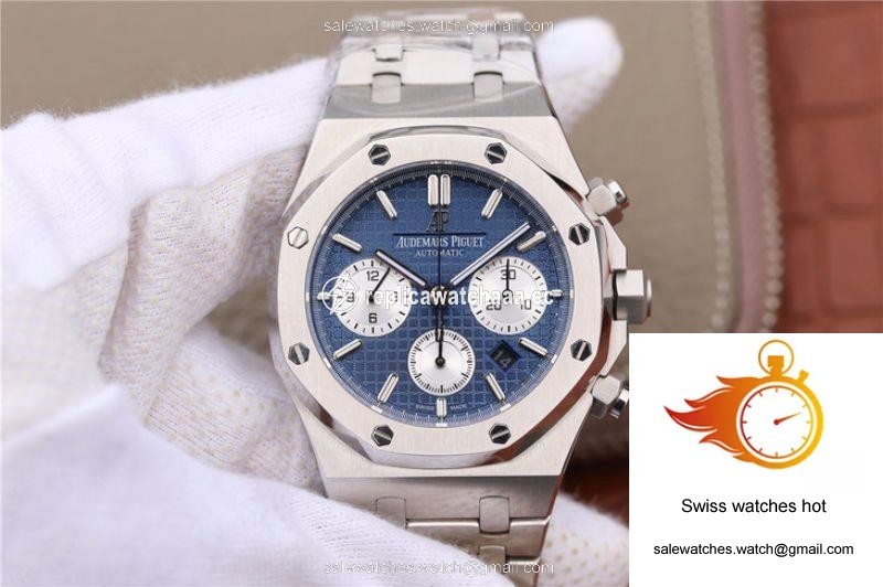 Audemars Piguet Royal Oak Chronograph 26331ST.OO.1220ST.01 OM Factory Blue Dial 1 Audemars Piguet Royal Oak Chronograph 26331ST.OO.1220ST.01 OM Factory Blue Dial 1