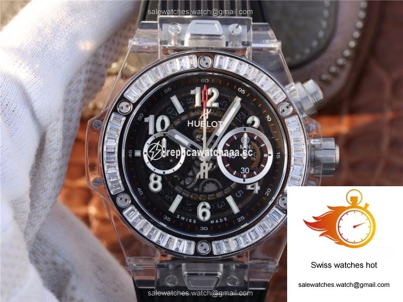 Hublot Big Bang Unico 411.JX.1170.RX 45MM Skeleton Dial 1 Hublot Big Bang Unico 411.JX.1170.RX 45MM Skeleton Dial 1