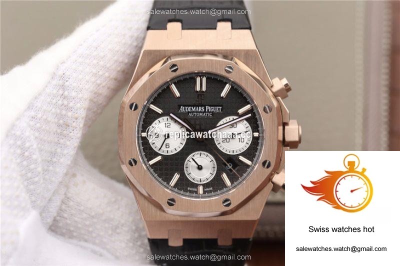Audemars Piguet Royal Oak Chronograph 26331OR.OO.1220OR OM Factory Black Dial 1 Audemars Piguet Royal Oak Chronograph 26331OR.OO.1220OR OM Factory Black Dial 1