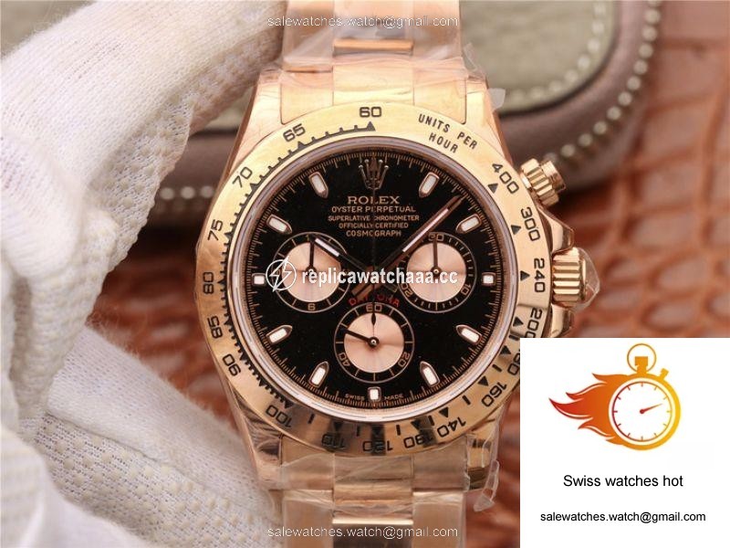 Rolex Daytona Cosmograph 116508-001 JH Factory Black Dial 1 Rolex Daytona Cosmograph 116508-001 JH Factory Black Dial 1