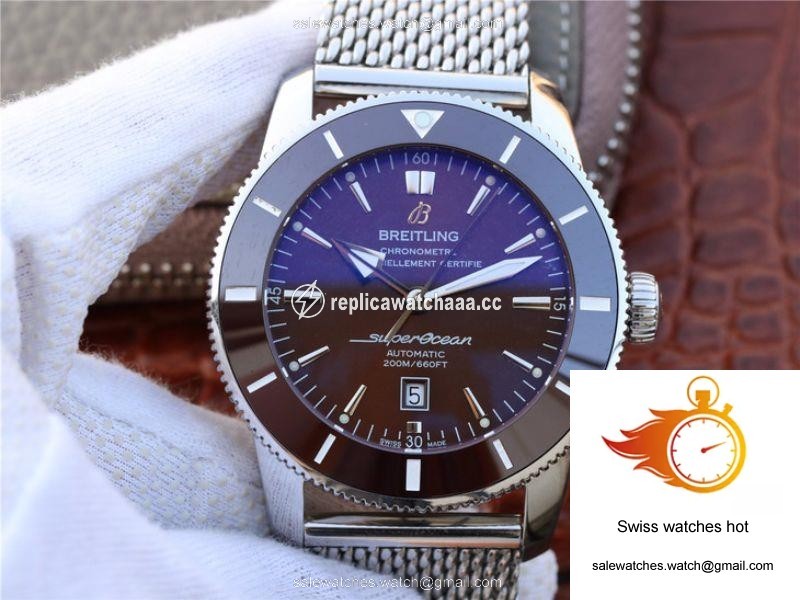 Breitling Superocean Heritage II AB202033/Q618/152A GF Factory Black Dial 1 Breitling Superocean Heritage II AB202033/Q618/152A GF Factory Black Dial 1