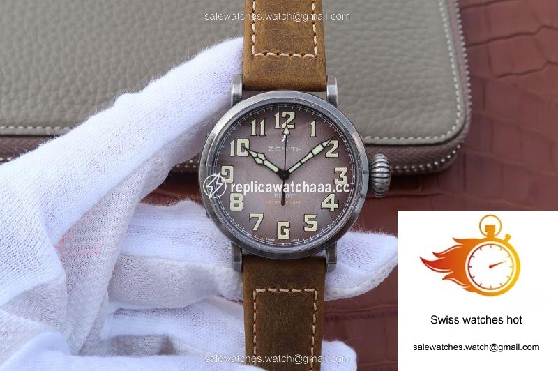 Zenith Pilot 11.1940.679/91.C807 XF Factory Anthracite Dial 1 Zenith Pilot 11.1940.679/91.C807 XF Factory Anthracite Dial 1