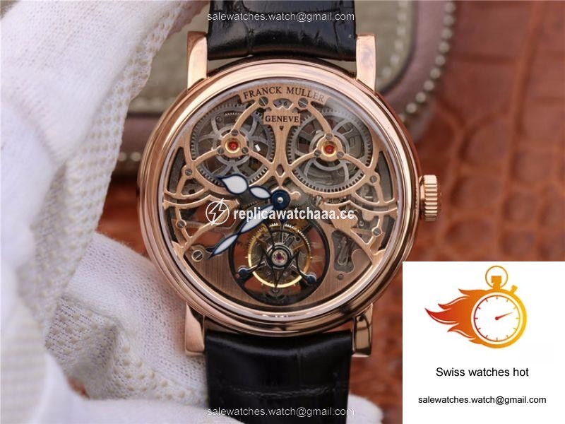 Franck Muller Giga Tourbillon 18K Rose Gold Skeleton Dial 1 Franck Muller Giga Tourbillon 18K Rose Gold Skeleton Dial 1
