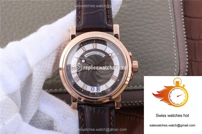Breguet Marine Big Date 5817 5817BR/Z2/5V8 GF Factory Black Dial 1 Breguet Marine Big Date 5817 5817BR/Z2/5V8 GF Factory Black Dial 1