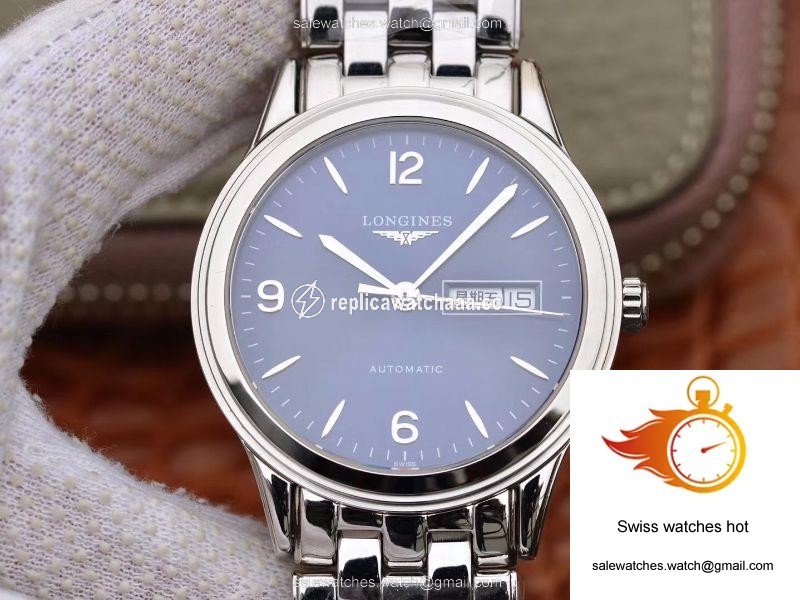 Longines Flagship Double Calendar L4.899.4.12.601 GK Factory Blue Dial 1 Longines Flagship Double Calendar L4.899.4.12.601 GK Factory Blue Dial 1