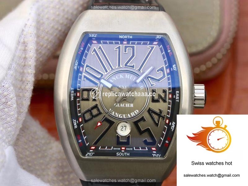 Franck Muller Vanguard V45-03 Gray Dial 1 Franck Muller Vanguard V45-03 Gray Dial 1