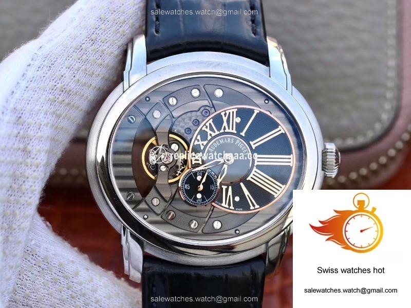Audemars Piguet Millenary 15350OR.00.D093CR.02 V9 Factory Skeleton Dial 1 Audemars Piguet Millenary 15350OR.00.D093CR.02 V9 Factory Skeleton Dial 1