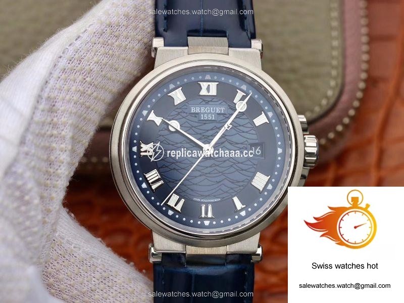 Breguet Marine 5517BB/Y2/9ZU V9 Factory Blue Dial 1 Breguet Marine 5517BB/Y2/9ZU V9 Factory Blue Dial 1