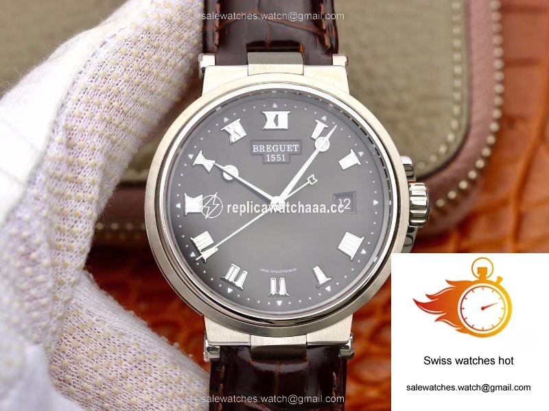 Breguet Marine 5517TI/G2/9ZU V9 Factory Grey Dial 1 Breguet Marine 5517TI/G2/9ZU V9 Factory Grey Dial 1