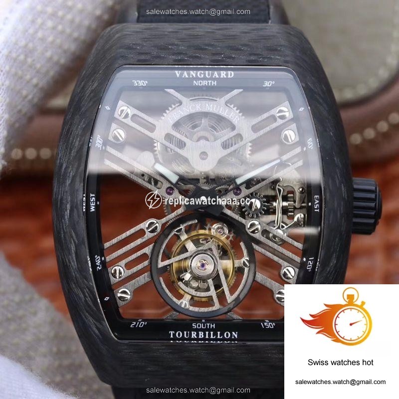 Franck Muller Vanguard Skeleton V45 T SQT Tourbillon Skeleton Dial 1 Franck Muller Vanguard Skeleton V45 T SQT Tourbillon Skeleton Dial 1