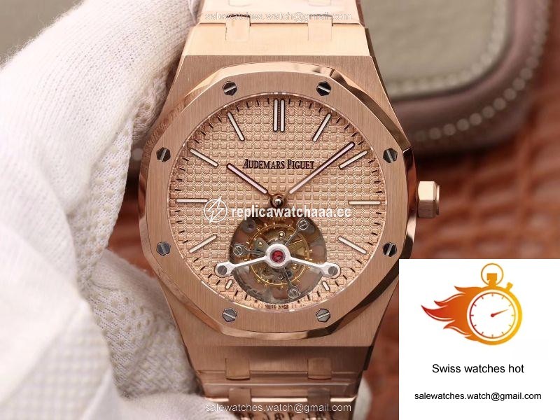 Audemars Piguet Royal Oak Tourbillon 26515OR.OO.1220OR.01 R8 Factory 18K Rosegold Dial 1 Audemars Piguet Royal Oak Tourbillon 26515OR.OO.1220OR.01 R8 Factory 18K Rosegold Dial 1