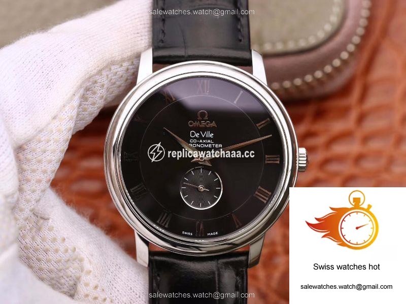 Omega De Ville Prestige Co-Axial Small Seconds 4813.40.01 Black Dial 1 Omega De Ville Prestige Co-Axial Small Seconds 4813.40.01 Black Dial 1