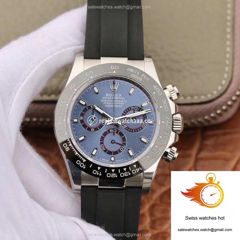 Rolex Daytona Cosmograph 116519 Noob Factory Blue Dial 1 Rolex Daytona Cosmograph 116519 Noob Factory Blue Dial 1