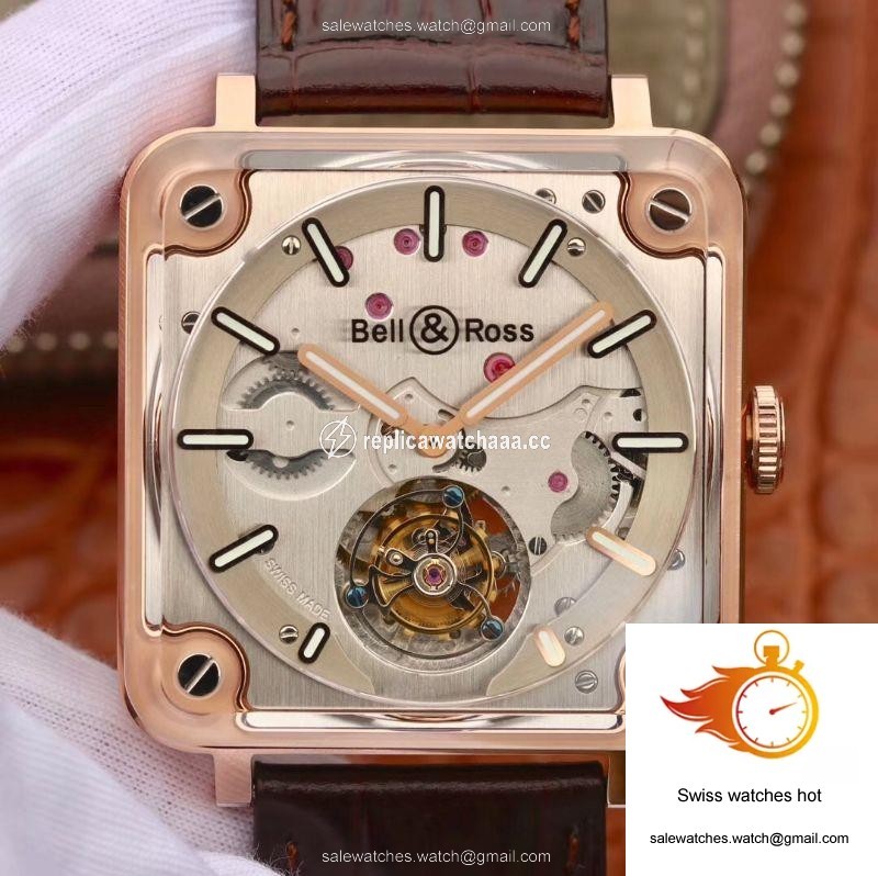 Bell & Ross BR-X2 Tourbillon 18K Rose Gold Stainless Steel Brushed Dial 1 Bell & Ross BR-X2 Tourbillon 18K Rose Gold Stainless Steel Brushed Dial 1