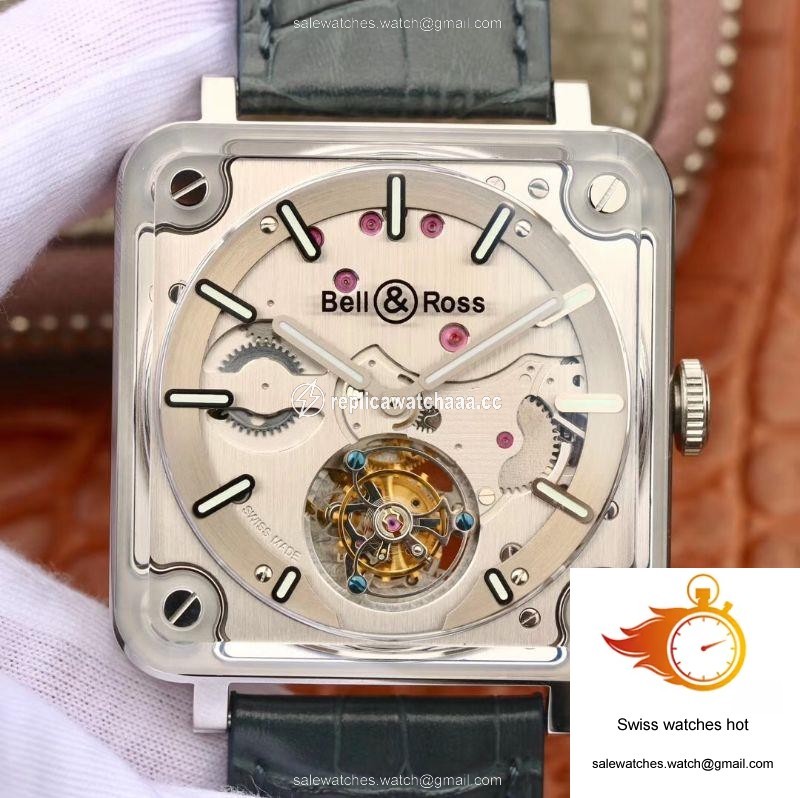 Bell Ross BR-X2 Tourbillon Stainless Steel Brushed Dial 1 Bell Ross BR-X2 Tourbillon Stainless Steel Brushed Dial 1