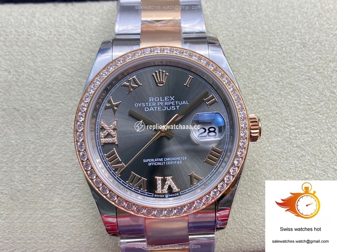 Rolex Datejust M126281RBR-0012 EW Factory Diamond-set Bezel 1 Rolex Datejust M126281RBR-0012 EW Factory Diamond-set Bezel 1