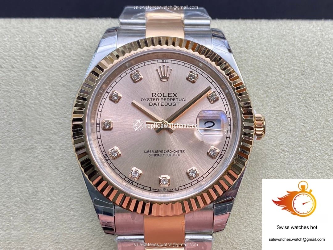Rolex Datejust M126331-0007 41MM EW Factory V3 Rose Gold 1 Rolex Datejust M126331-0007 41MM EW Factory V3 Rose Gold 1