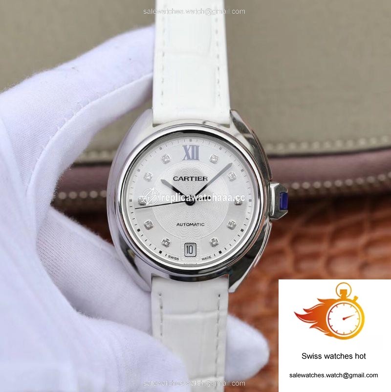 Cle De Cartier Ladies 35mm WJCL0032 Silver-gray Dial 1 Cle De Cartier Ladies 35mm WJCL0032 Silver-gray Dial 1