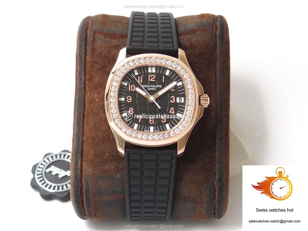 Patek Philippe Aquanaut PPF Factory Rose Gold Black Dial 1 Patek Philippe Aquanaut PPF Factory Rose Gold Black Dial 1