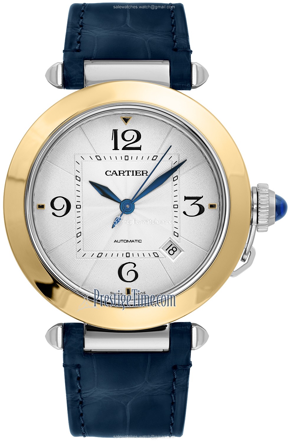 w2pa0009 Cartier Pasha Automatic 41mm Mens Watch 1 w2pa0009 Cartier Pasha Automatic 41mm Mens Watch 1